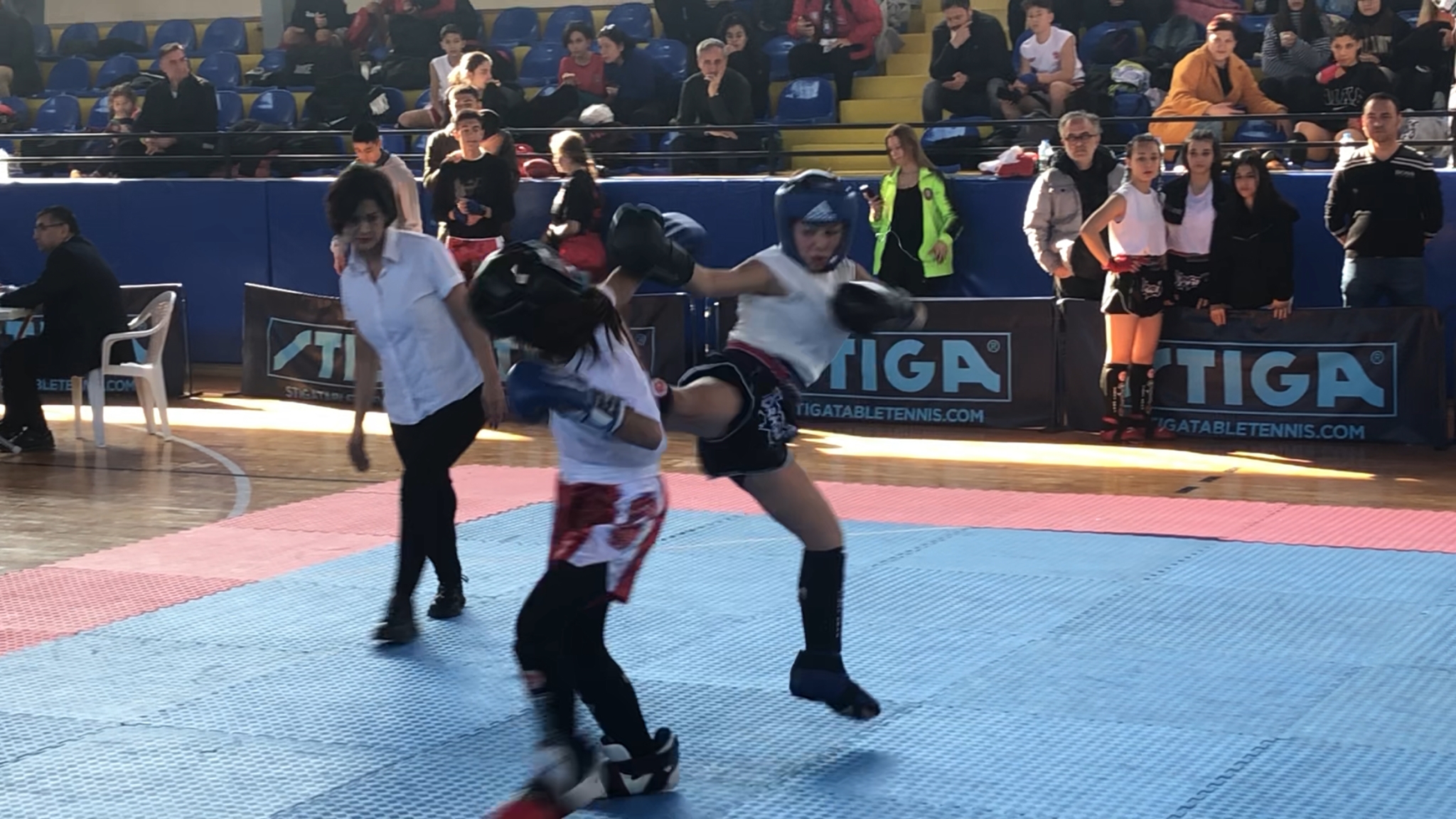Kick Boksçular Tatamide Fırtına Gibi Esti!