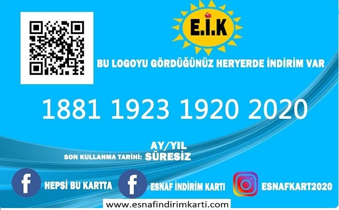 Esnaf İndirim Kartında Hedef Büyük!