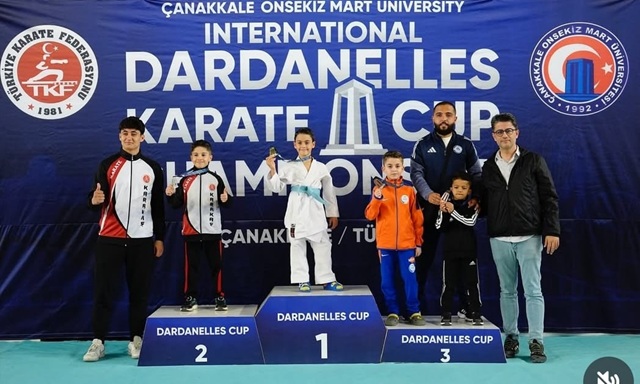 2.ULUSLARARASI DARDANEL CUP KARATE ŞAMPİYONASI TAMAMLANDI